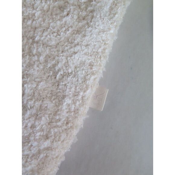 Calvin Klein QS6721 100 Women's Sz S Ivory Plush Cozy Sleep Tank - Picture 6 of 6